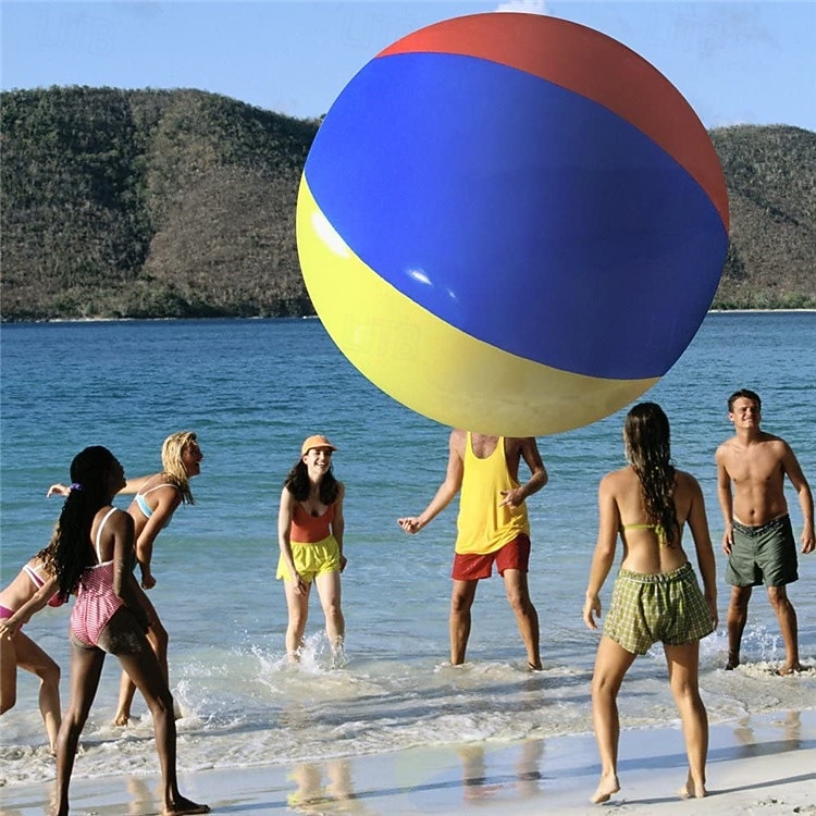 70-150cm Large Inflatable Beach Ball Large Baseball Soccer Basketball Football Inflatable Sport Ball for Summer Pool Beach Outdoor Sports Themed Party 2026 - $23.99 –P1
