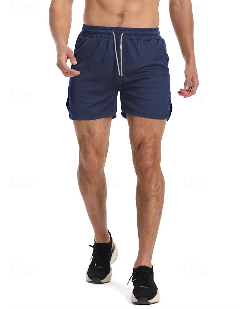 Per uomo Pantaloncini attivi Pantaloncini da sudore Pantaloncini Pantaloncini estivi Tasche A cordoncino Vita elastica Liscio Comfort Breve Sportivo Giornaliero Per uscire Di tendenza Informale Verde del 2026 a $14.99 –P2
