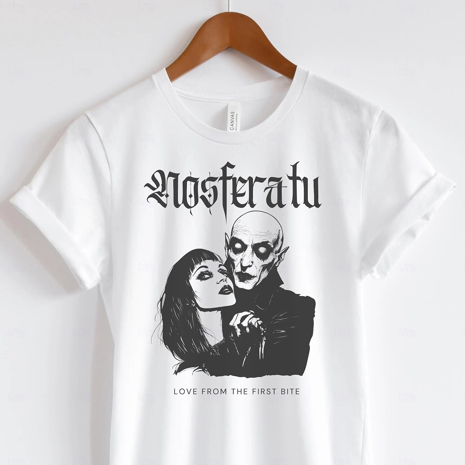 Nosferatu Wampir Drakula Koszulkowy Koszulka Charakter Graficzny Na Męskie Damskie Dla obu płci Dla dorosłych Bal maskowy Tłoczenie na gorąco Codzienne 2025 - $15.49 –P5