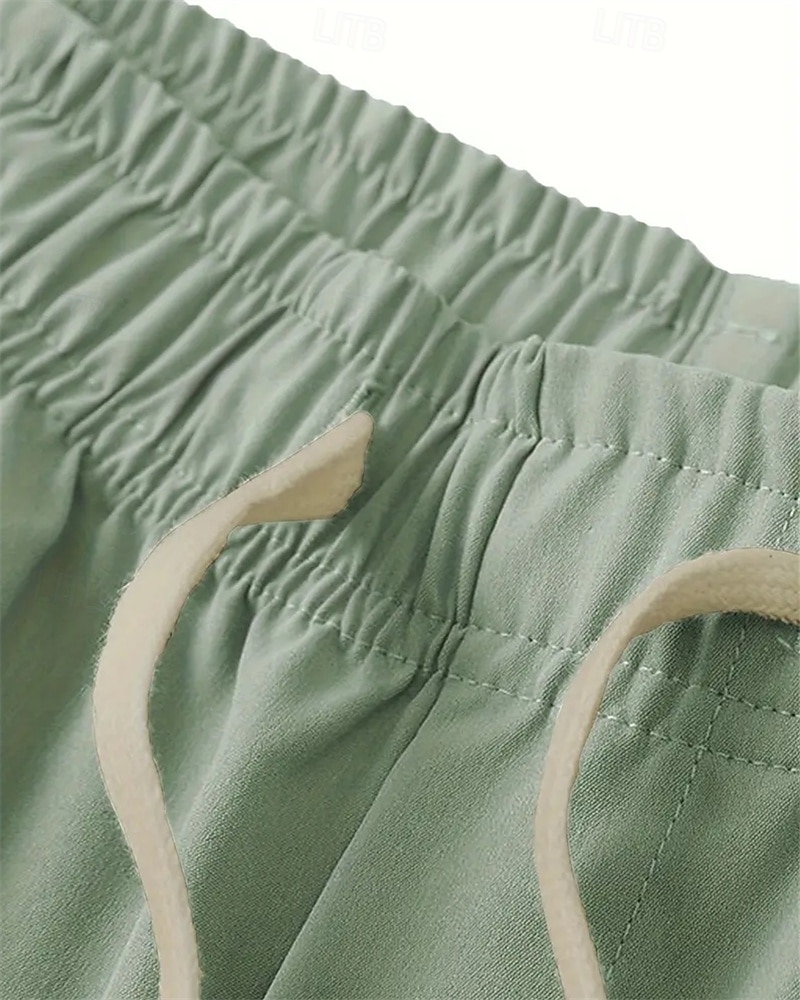 Per uomo Pantaloncini Pantaloncini estivi Pantaloncini casual Tasche A cordoncino Vita elastica Collage Comfort Traspirante Breve Esterno Da mare Sport Informale Nero Blu del 2026 a $12.49 –P6