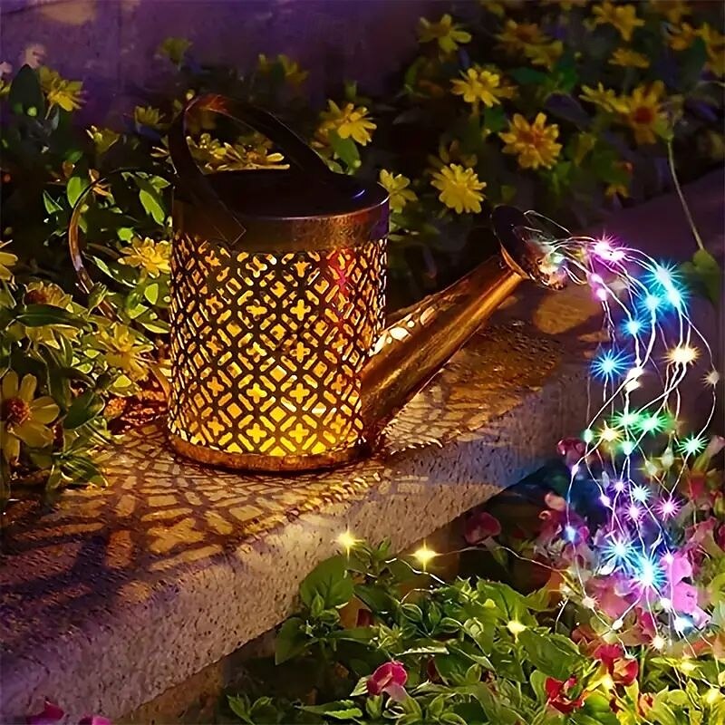 1 stuk 2 W LED-lampen op zonne-energie Padverlichting en lantaarns Op Zonne-Energie Creatief Warm wit Meerkleurig 3.7 V 36 LED-kralen 2025 - $20.99 –P13
