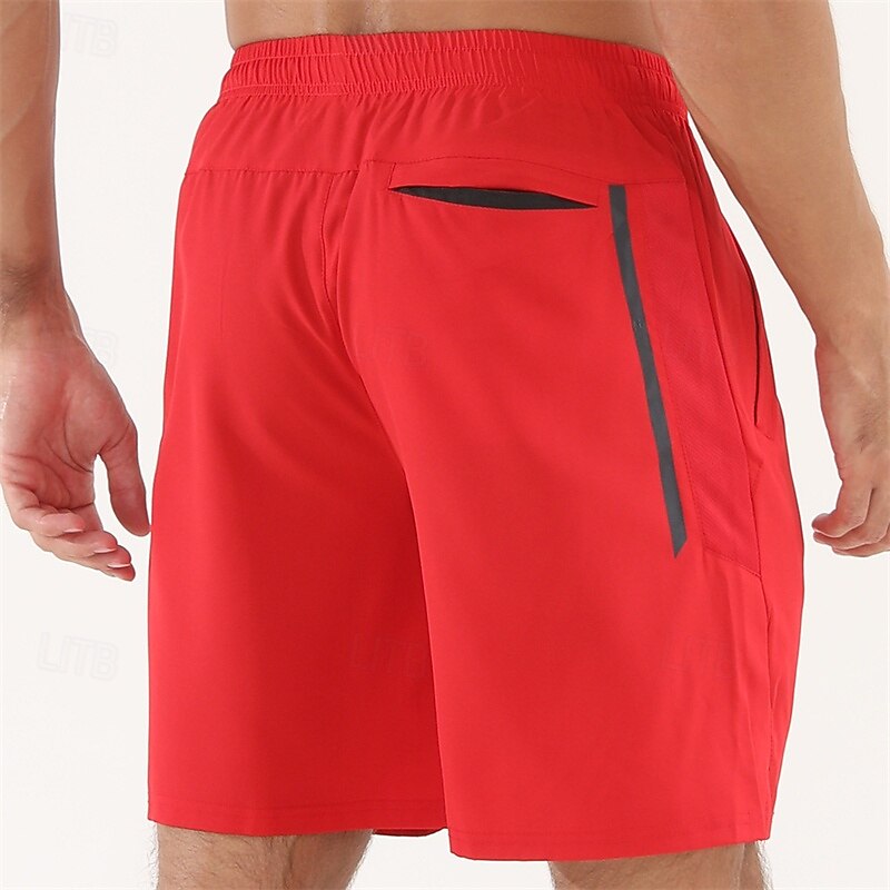 Herren Sportliche Shorts Shorts Kurze Hosen Kurze Sporthose Kurze Sporthose Sport Shorts Tasche Kordelzug Elastische Taille Glatt Komfort Schnelltrocknend Kurz Sports Outdoor Täglich Ausgehen Modisch 2025 - $20.99 –P2