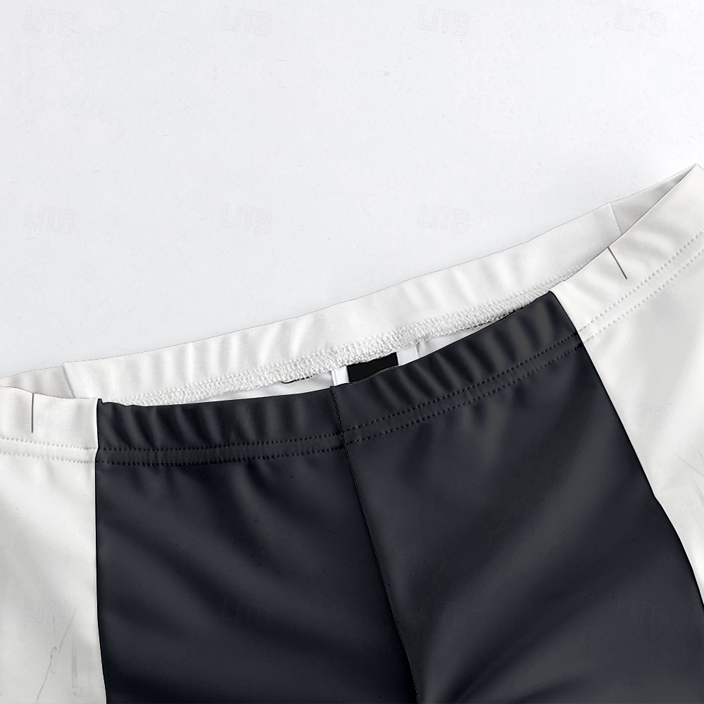 Herr Cykeltröja med shorts Kortärmad Bergscykling Vägcykling Sommar Vår Höst Vit Tecknat Cykel Dragkedja fram Svettavvisande Bekväm Andningsfunktion Elastan sporter Kläder 2026 - $47.99 –P14
