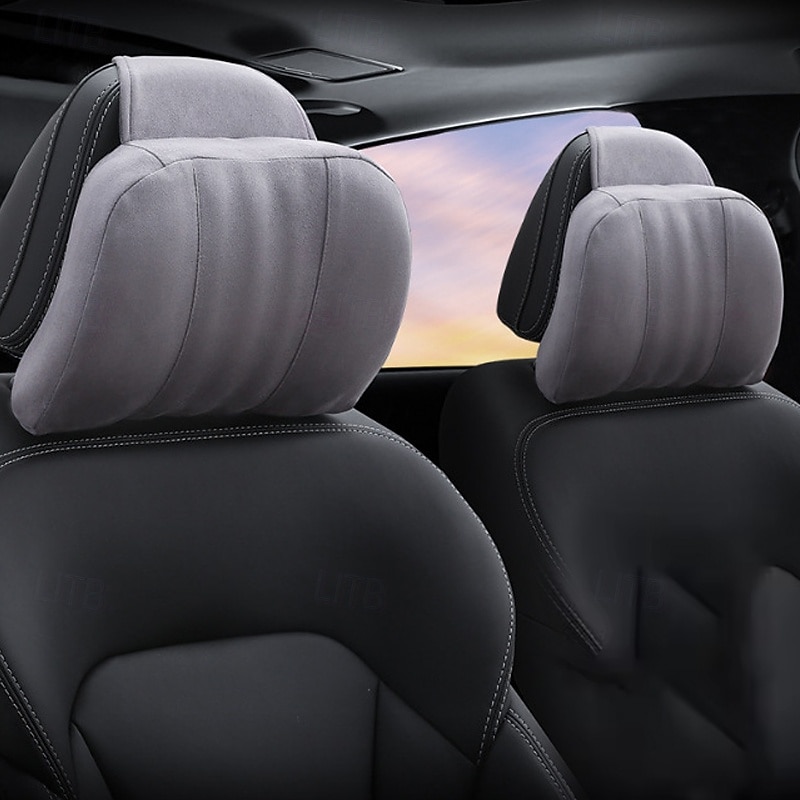 2026年 ユニバーサルカーネックヘッドレスト枕 超ソフト調節可能枕 カーシートヘッドサポートネックカーアクセサリー 1個  コレクション – $25.99 –P1