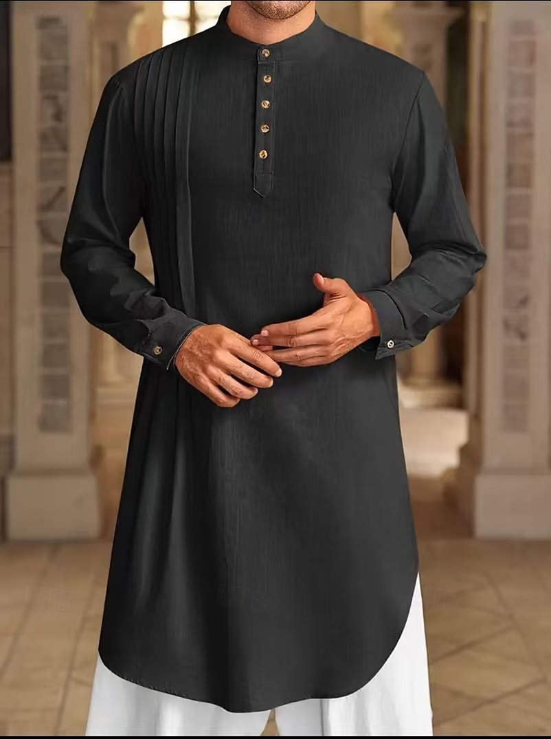 Férfi Vászon ing Dubai iszlám arab muszlim Ramadan Felnőttek Akrobatatrikó / Egyrészes 2025 - $32.99 –P16