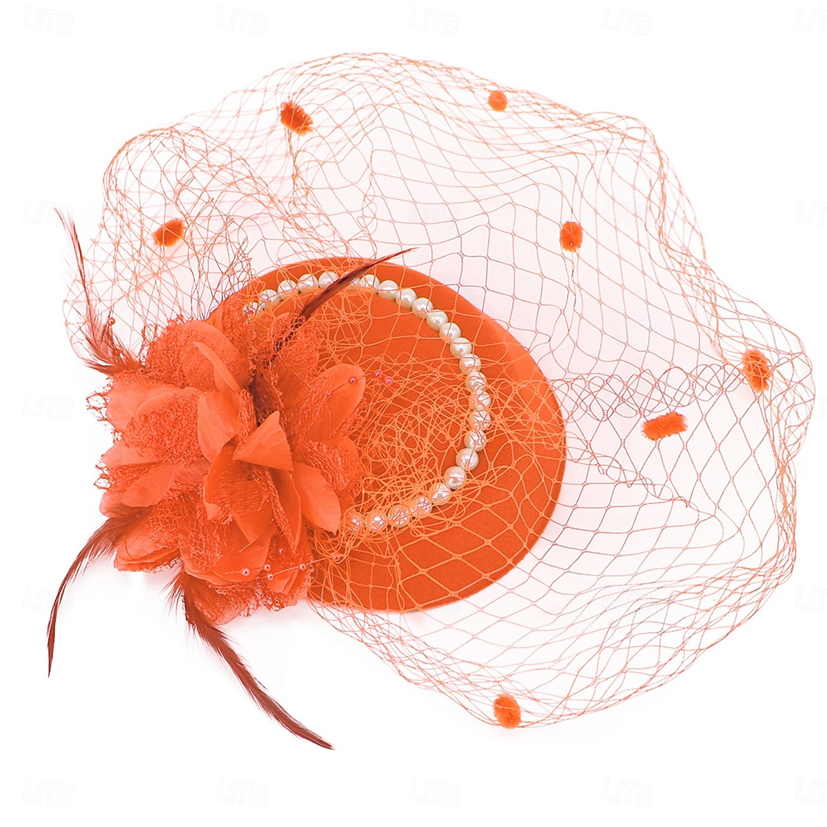 Hatter Sinamay Fedora Bryllup Aftenselskap cocktail Elegant Årgang søt stil Med Blomster Hodeplagg Hodeplagg 2025 - $14.99 –P16
