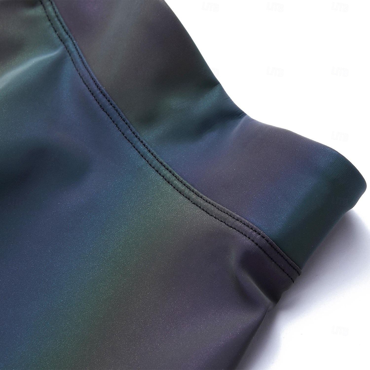 wosawe lente/zomer dames oogverblindende kleurrijke reflecterende stretch slanke eendelige fietstrui rok broek winddicht waterdicht fietsrok be118 2025 - $43.99 –P9