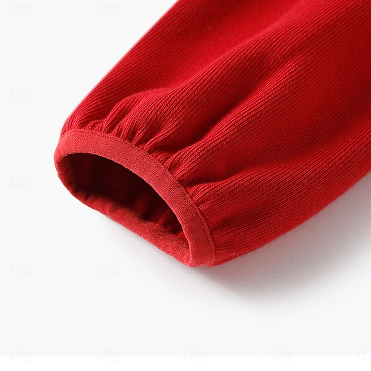 Děti Dívčí Šaty na párty Pevná barva Dlouhý rukáv Výkon Svatební Princeznovské Sladký Polyester Jaro Podzim 2-8 let Fialová Khaki Béžová 2025 - $48.99 –P7