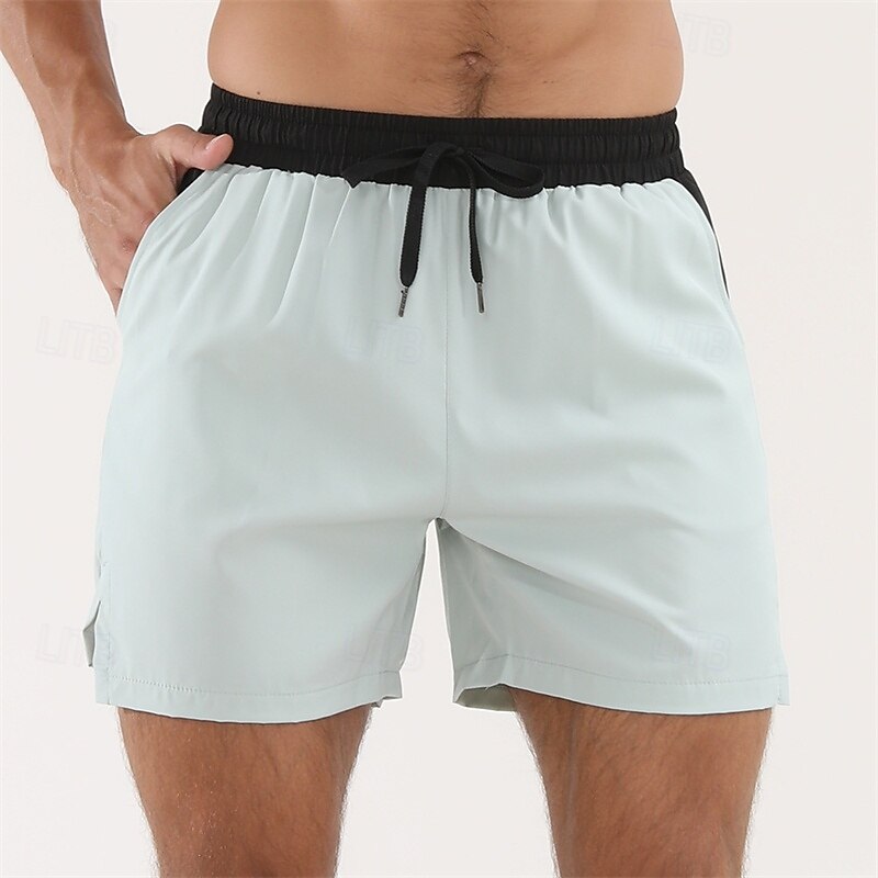 Homens calções atléticos Shorts de moletom Shorts de Corrida Shorts de Academia Bolsos Com Cordão Cintura elástica Tecido Conforto Curto Esportes Diário Para Noite Moda Casual Verde Claro Vermelho de 2025 por $18.99 –P3