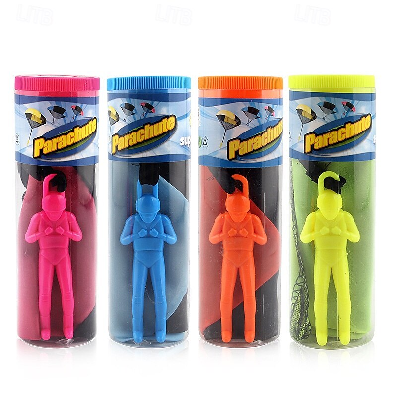 Buitenspeelgoed met vliegende parachute 4-delige parachutewerper speelgoedset Buitenspeelgoed met vliegerlanding Kinderen tuinspel voor kinderen Buitenspellen 2025 - €13.99 –P6