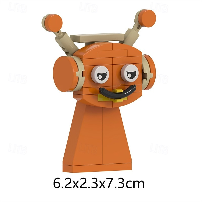 Sprunki Building Blocks Set  Sprunki Toys Action Figure DIY Model Kit for Boys Girls 8-14 Creative Horror Music Game Role for Fans Adults Christmas Decor Collectible Gift 2025 - $38.99 –P8