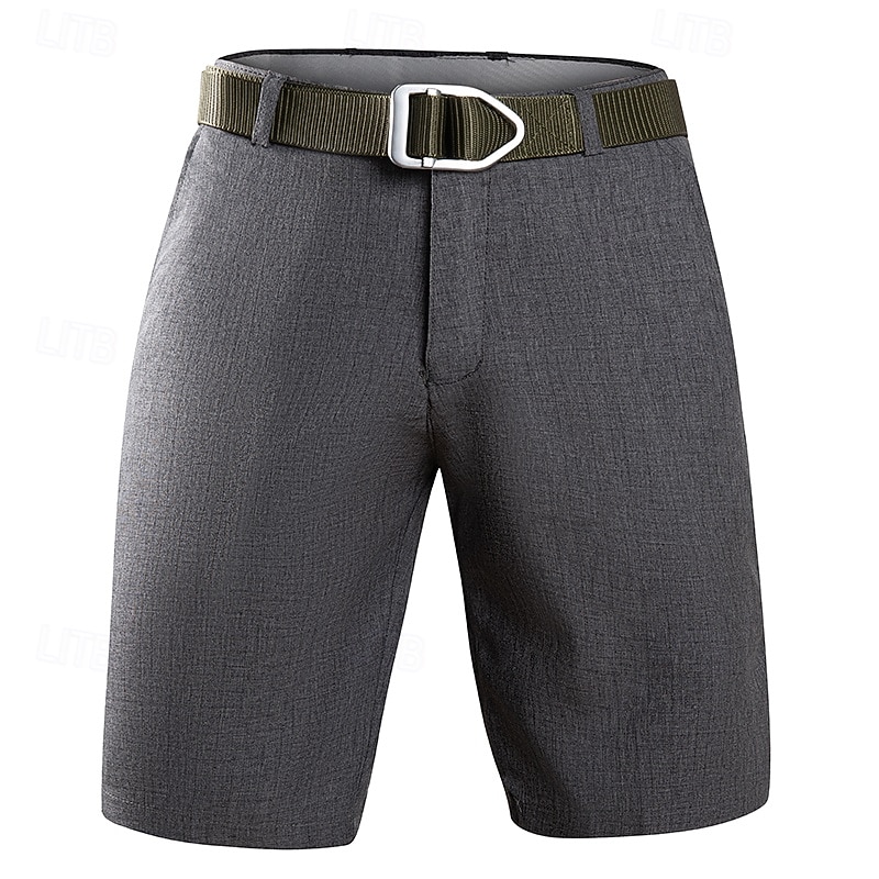 رجالي شورتات فستان قصير شورت صيفي شورت كاجوال شورت جولف زرر متعدد الجيب سهل راحة يمكن ارتداؤها طول الركبة الأماكن المفتوحة الرياضة مناسب للبس اليومي موضة كاجوال أسود أزرق سماوي 2026 - $14.99 –P12