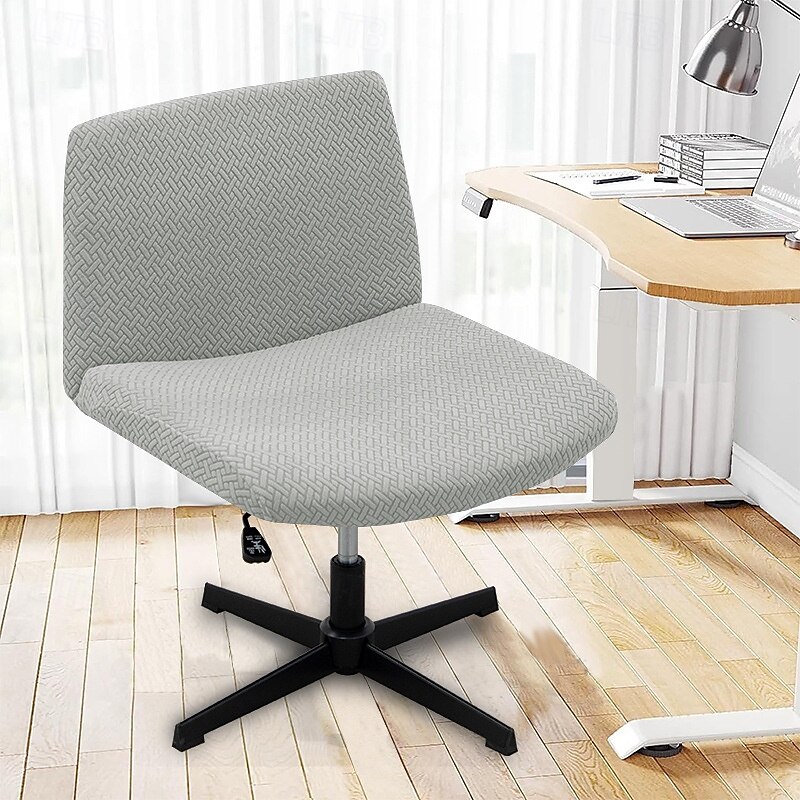 Armless Chair Cover, Cat Scratch Proof Soft Office Desk Chair Slipcovers Washable Work Chair Cover for Office Computer Gaming Chair 2025 - $8.99 –P15