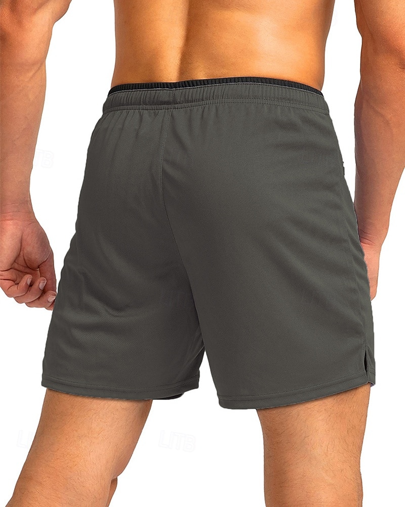 Homme Short actif Shorts de survêtement Shorts Shorts d'été Cordon de serrage Avec Poches Taille Élastique Uni Confort Court Quotidien Sport en Plein Air Sortir Mode Occasionnel bleu marine Kaki de 2026 ? $18.99 –P7