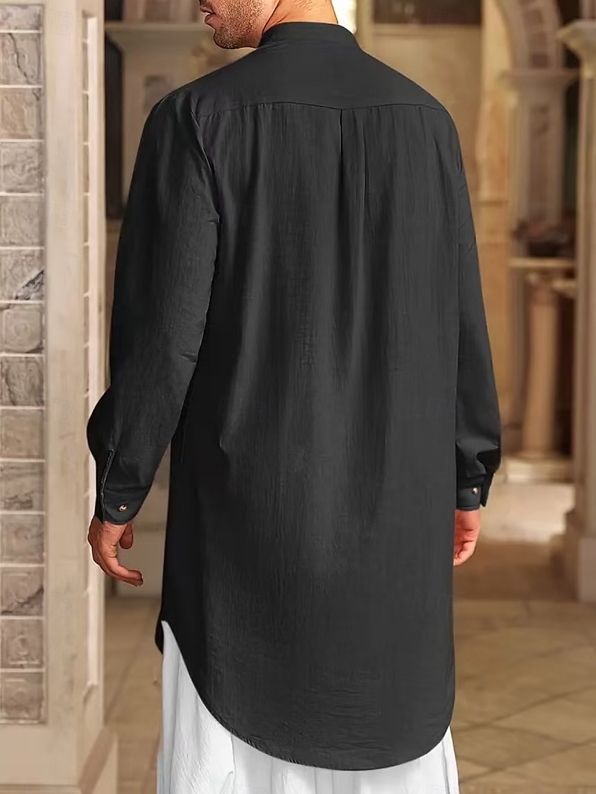 Férfi Vászon ing Dubai iszlám arab muszlim Ramadan Felnőttek Akrobatatrikó / Egyrészes 2025 - $32.99 –P15