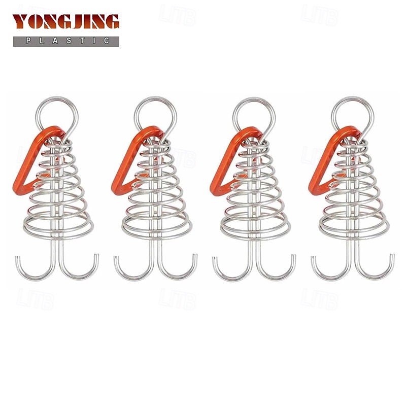 1Pc/4pcs Tent Rope Tighteners - Octopus Buckle for Secure Camping in Windy Conditions 2025 - $3.49 –P7