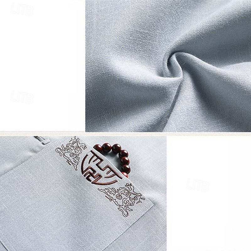 Per uomo Camicia Set Camicia Camicia Estiva Camicia casual Camicia da Spiaggia Camicia con Bottoni Blu marino Manica Corta Semplice Collo alla coreana Abbigliamento casual alla moda Vacanza 2 Pezzi del 2026 a $37.99 –P9