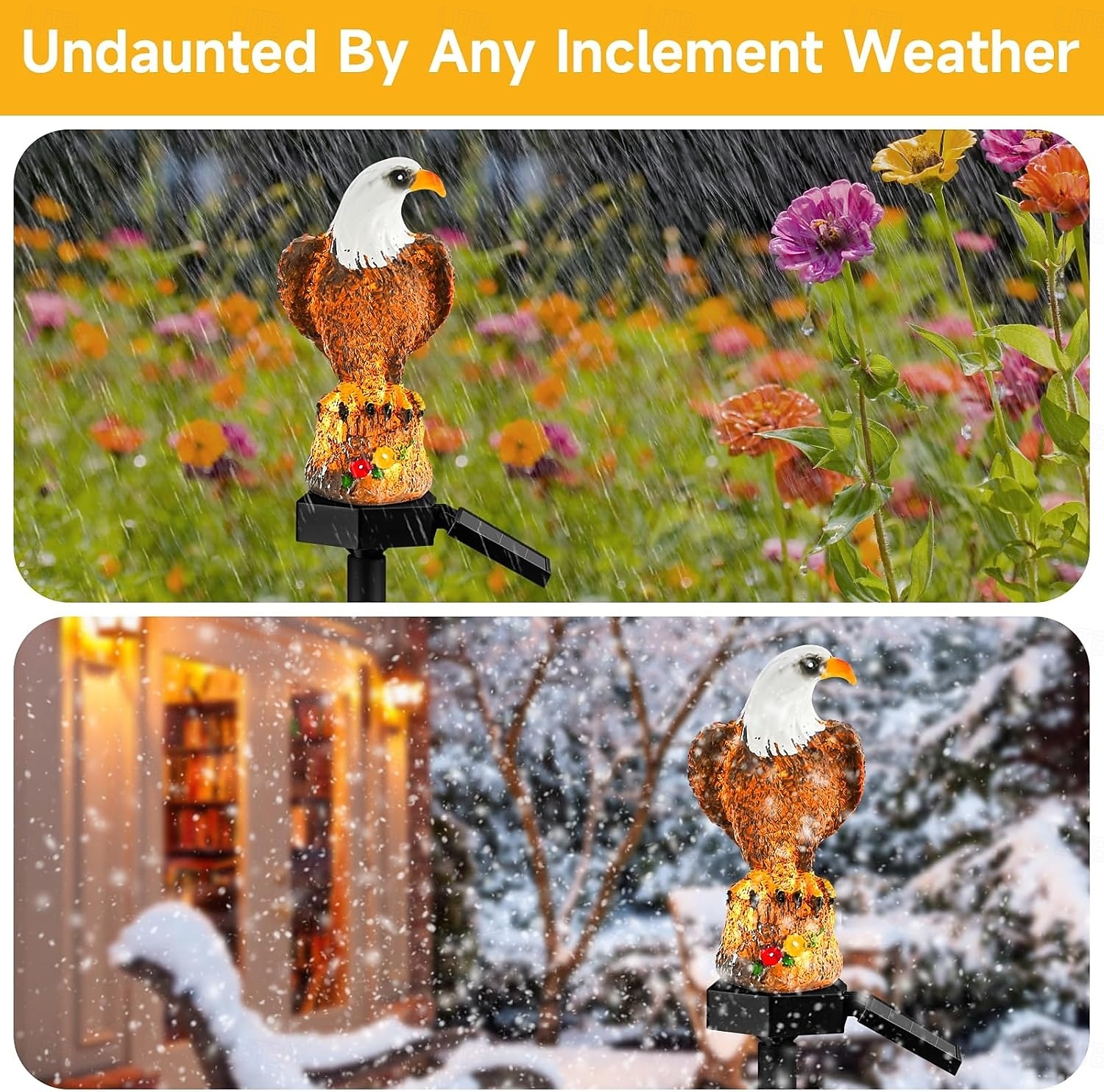 Garden Solar Stake Light, Solar Eagle Lights for Yard, Lawn and Patio Decoration, Bright Outdoor Eagle Statue for Stunning Ambience 2026 - $15.49 –P6