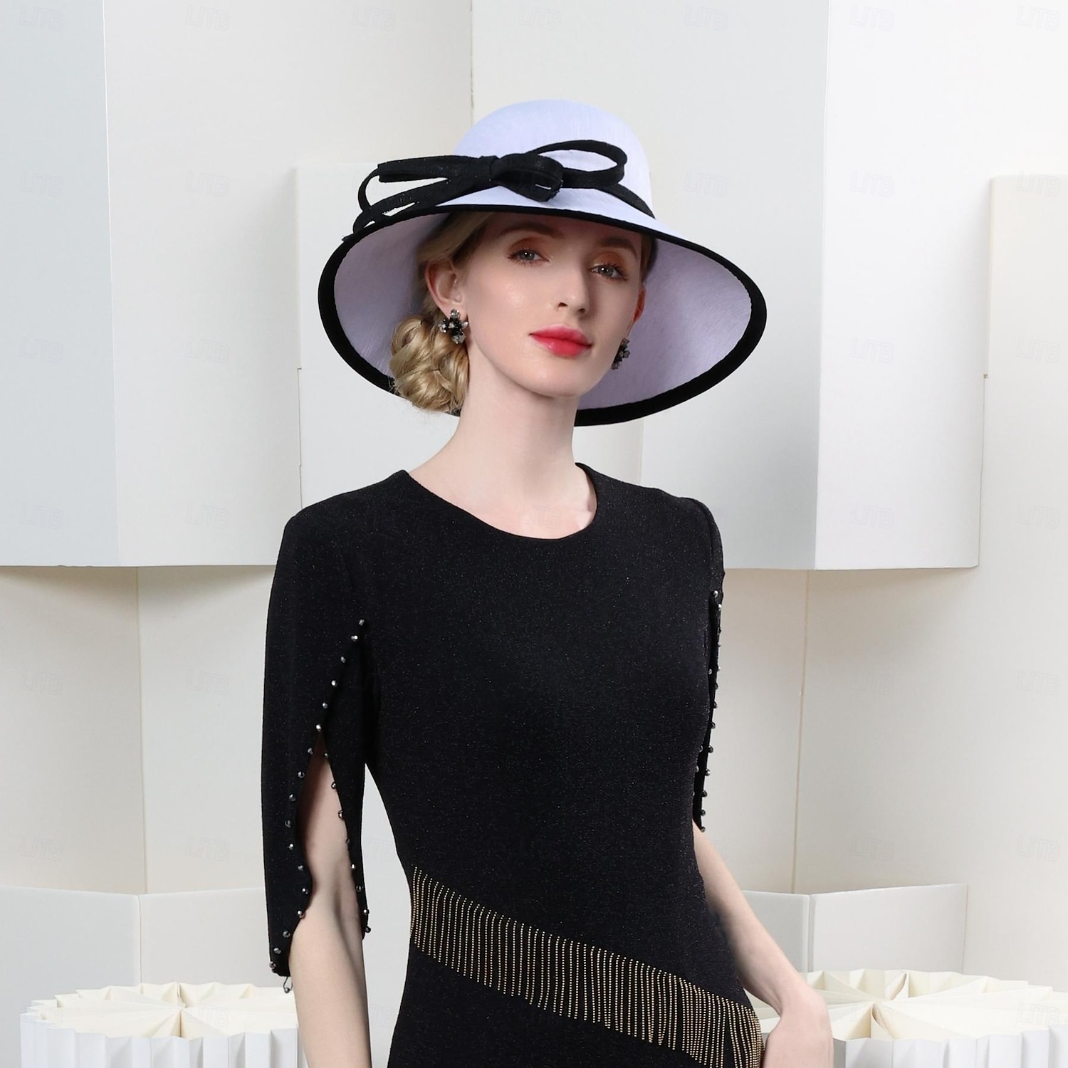 Hats Fiber Bowler / Cloche Hat Sun Hat Wedding Tea Party Elegant Wedding With Bowknot Headpiece Headwear 2026 - $57.99 –P4