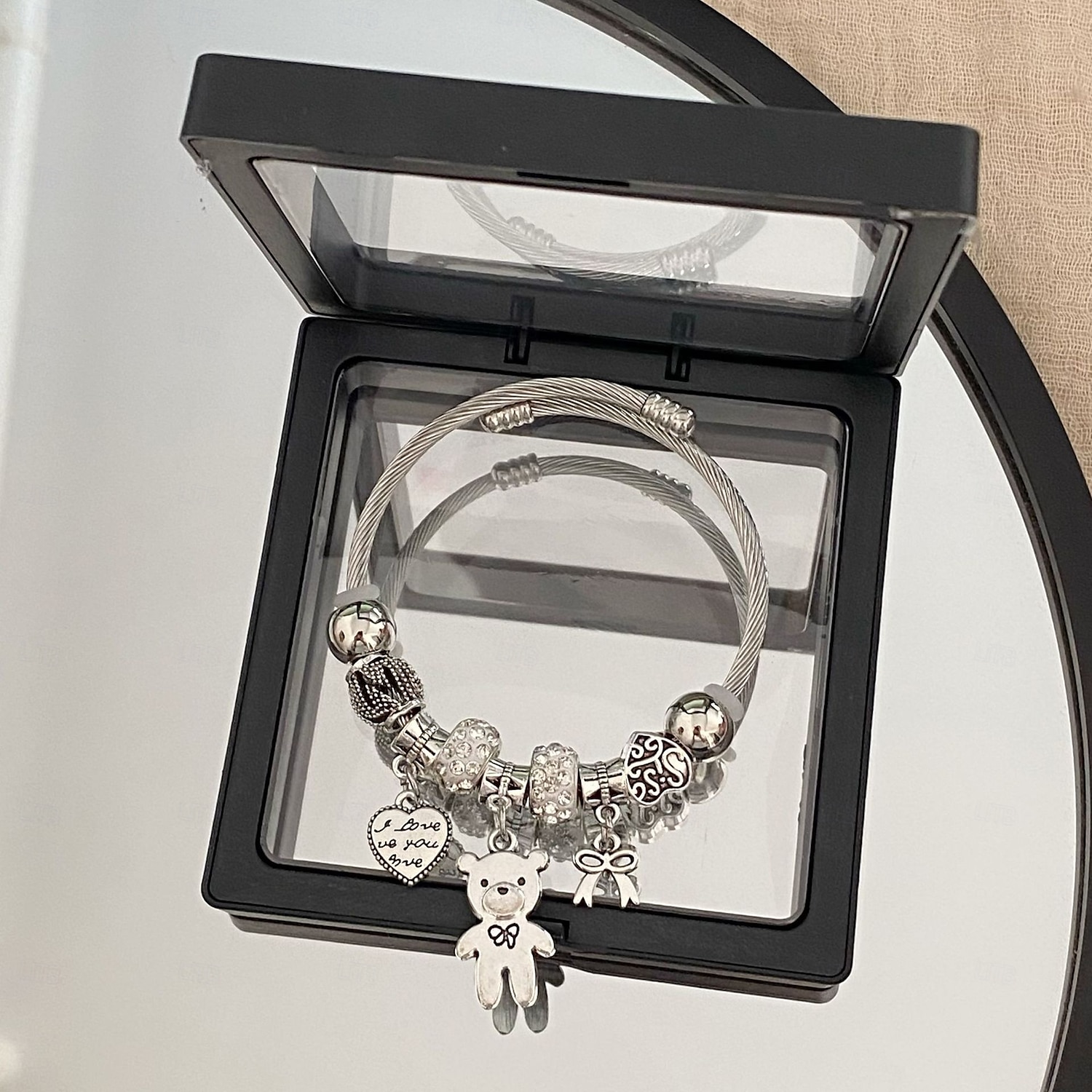 Dame Mansjettarmbånd Fancy Heldig Mote Luksus Legering Armbånd Smykker Sølv Til Fest 2025 - $13.49 –P4