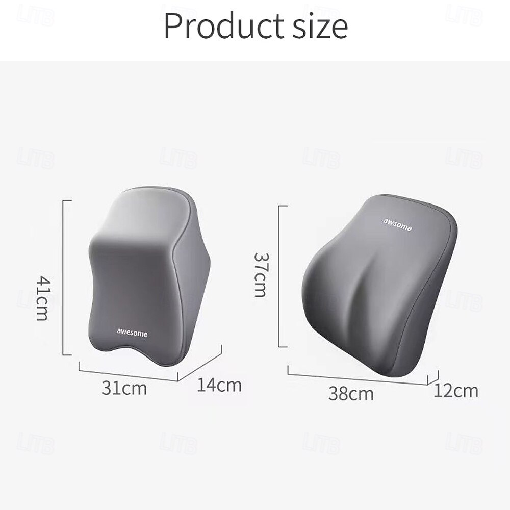 1 PC / 2PCS Car Lumbar Back Support Headrest Neck Pillow Memory Foam Lumbar Pillow Universal Soft Neck Pillows Cushion Car Supplies 2025 - $105.99 –P3