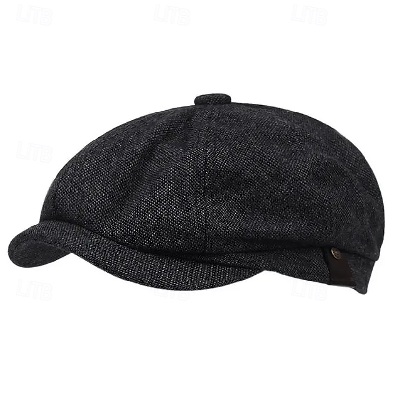 Retro Vintage Roaring 20s 1920s Beret Hat Normal The Great Gatsby Gangster Men's Women's New Year Masquerade New Year Eve Bachelorette Party Festival Adults' Hat All Seasons 2025 - $9.99 –P3