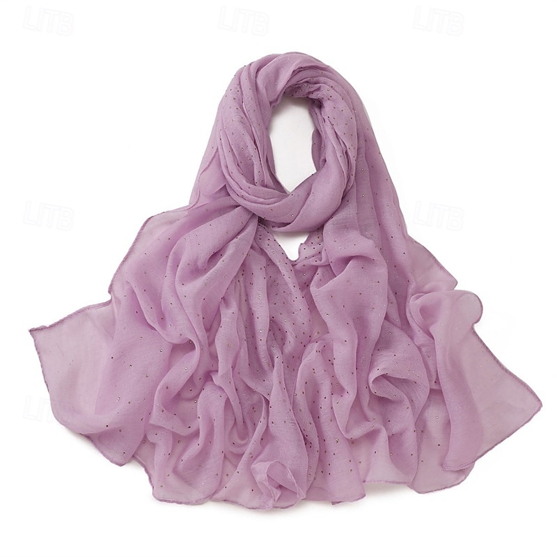 mode simple bali gaze ciel étoilé forage chaud longue écharpe respirante douce femme foulard écharpe cape extérieur de 2025 ? $21.99 –P37