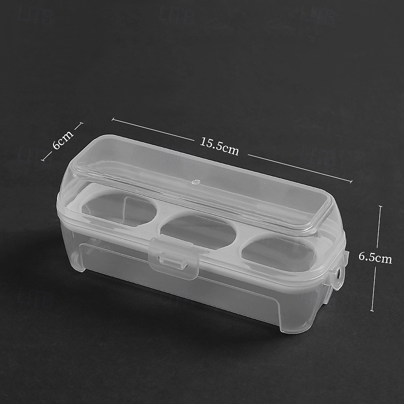 1 porta-ovos para camping - recipiente à prova de choque comporta 6 ovos para caminhadas &mochilando de 2025 por $4.99 –P4