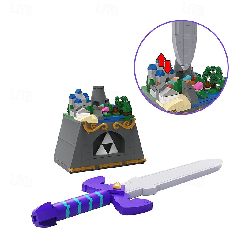 Breath of The Wild Link Building Sets for Adults Kids Link Minifigure Building KitGame Player Collection Creative Building Blocks Model Toys 2025 - $31.99 –P1