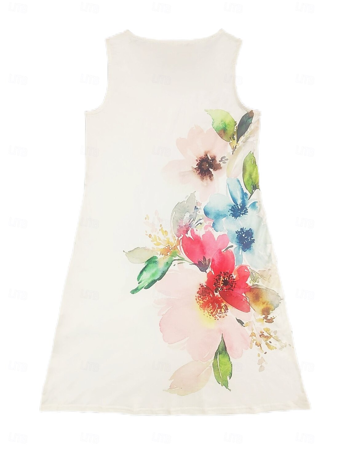 Mujer Talla EU / US Mini vestido Vestido informal Vestido elegante Elegante Bohemia Vacaciones Sin Mangas Vacaciones Casual Playa Moldeado al Cuerpo Floral Sin Mangas Escote en Pico Rosa Claro Verano 2025 - $21.99 –P3