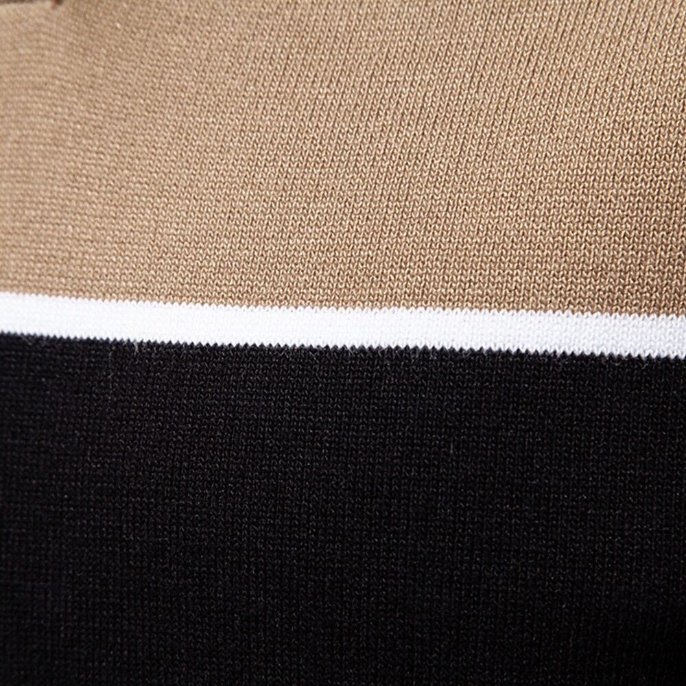 Voor heren Polo Gebreide polo Formeel Werk Meeuwenhalsband Korte mouw Kleurenblok Lapwerk Zomer Marineblauw Khaki Leger Groen Polo 2025 - $26.99 –P23