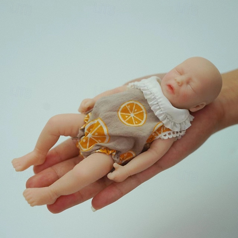 bambole reborn gemelle in miniatura realistiche realizzate a mano in silicone con sorpresa, accessori inclusi per bambini dai 3 ai 6 anni - set di bambole neonato realistiche del 2025 a $61.99 –P14