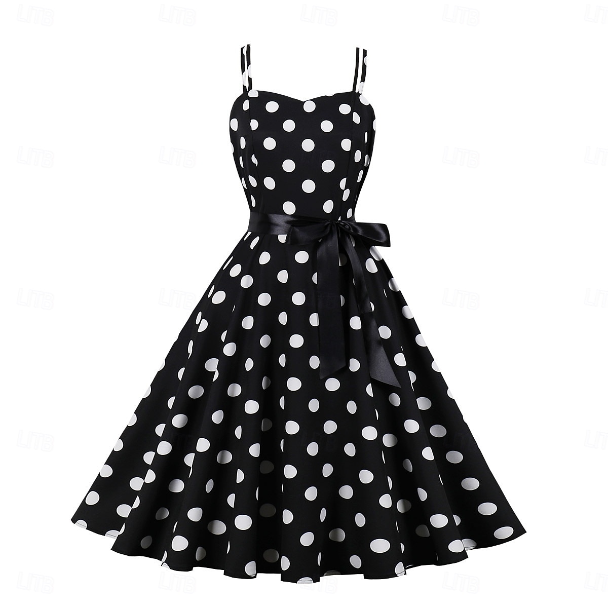 Retro Vintage 1950s Rockabilly Dress Swing Dress Polka Dot Women's Carnival Masquerade Daily Wear Bachelorette Party Adults' Dress Homecoming Dresses 2025 - $21.99 –P3