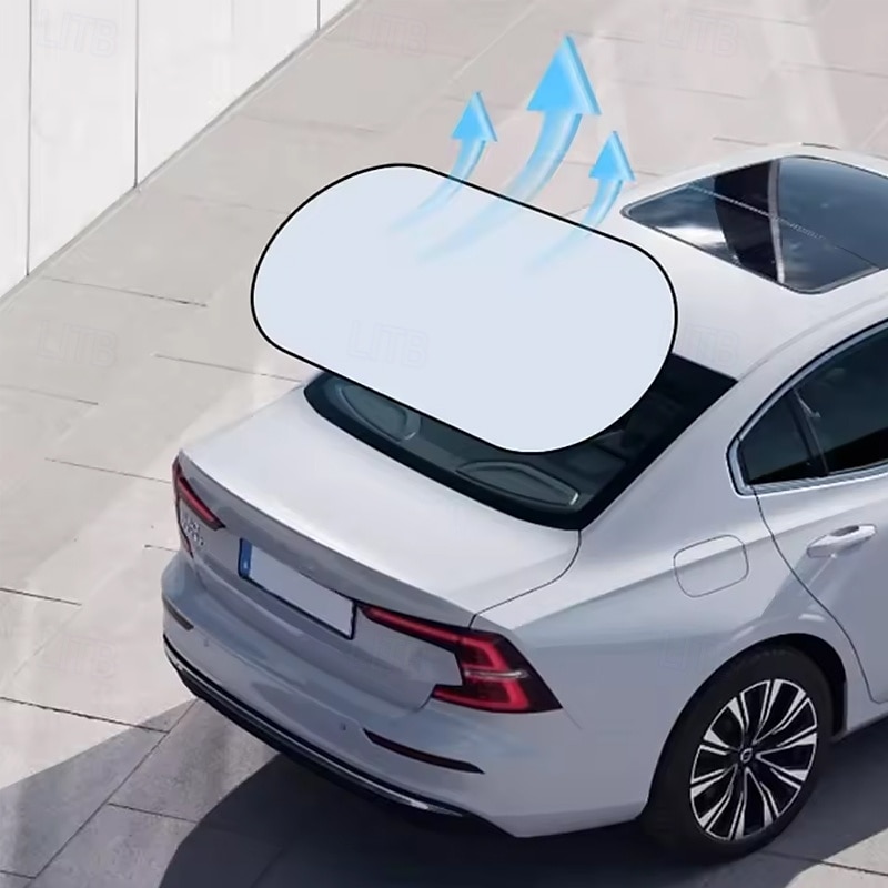 Car Sun Shade UV Protection Folding Auto Rear Window Sunshade Universal Car Window Visor with Suction Cups 2025 - $17.99 –P6