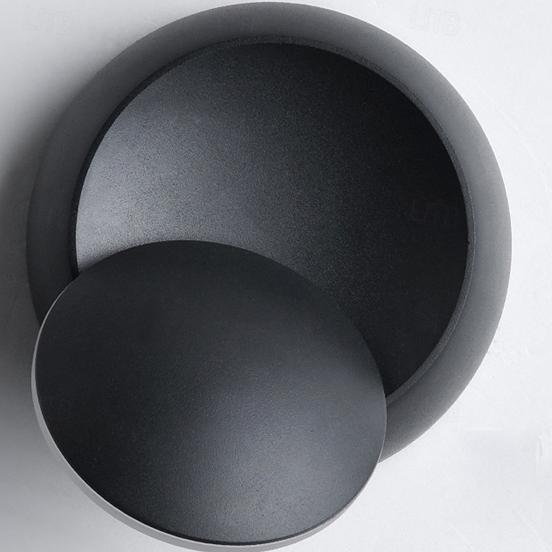 LED Wall Lamp 360 Degree Rotatable Round Crescent Wall Light Night Light Creative Modern Bedside Lamp for Living Room Bedroom Hallway Aisle Corridor 110-240V 5W 2025 - $49.99 –P3