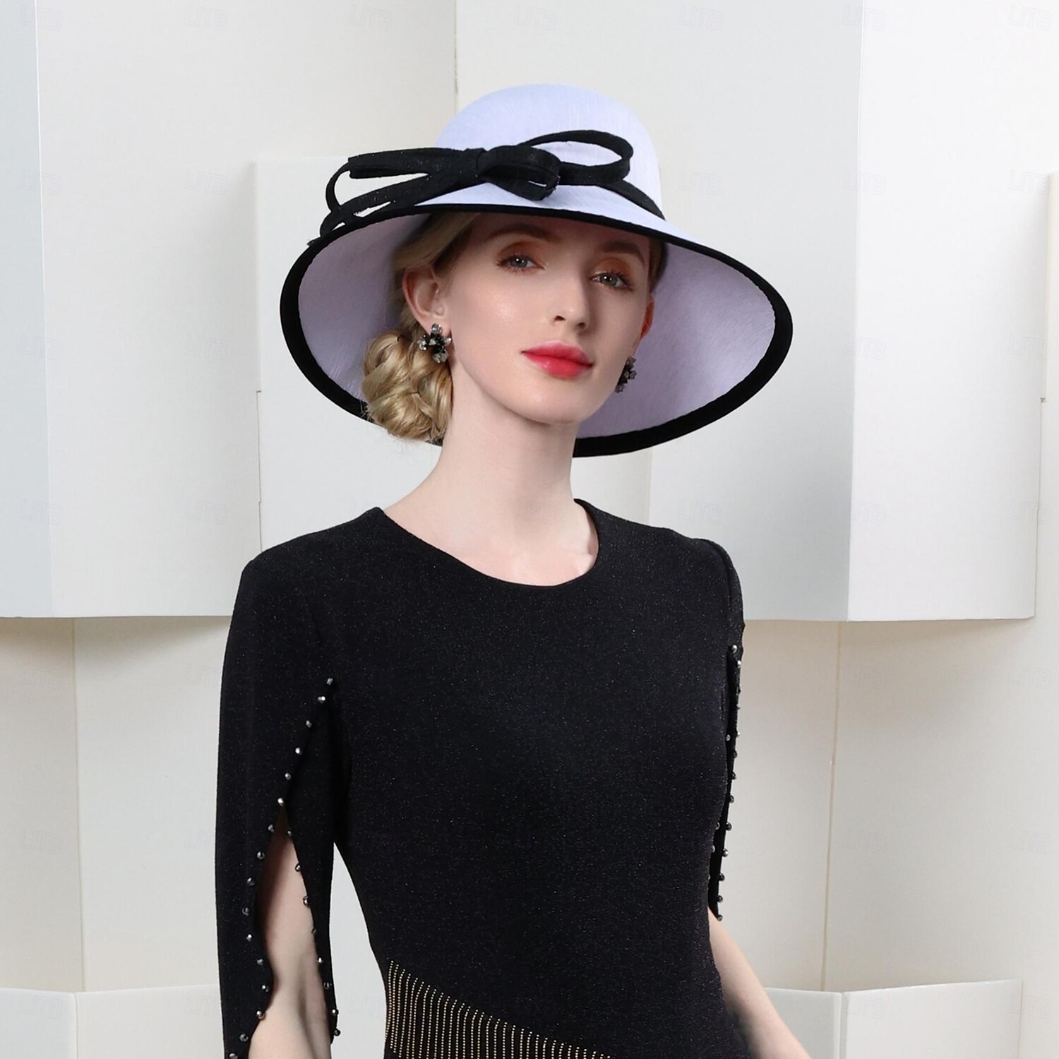 Hats Fiber Bowler / Cloche Hat Sun Hat Wedding Tea Party Elegant Wedding With Bowknot Headpiece Headwear 2026 - $57.99 –P5
