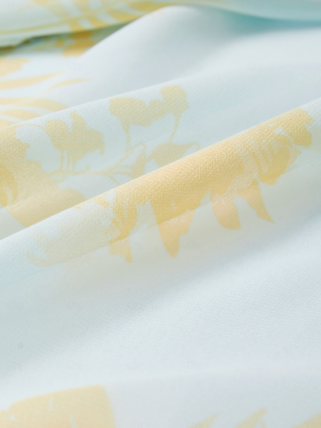 A-Linje Festkjoler Blomster Kjole Bryllups gjest Ferie Gulvlengde Lang Erme V Utenkropp Polyester med Mønster Stroppe Bryllups gjest Kjole 2025 2025 - $86.99 –P8