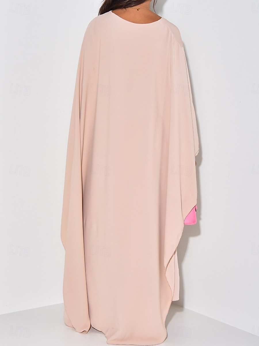 Damen Minikleid Casual kleid Basic Brautkleider schlicht Puffärmel Urlaub Täglich Regular Fit Glatt Langarm Rundhalsausschnitt Schwarz Himmelblau Dunkelgrün Beige Sommer Frühling Herbst 2025 - $34.99 –P5