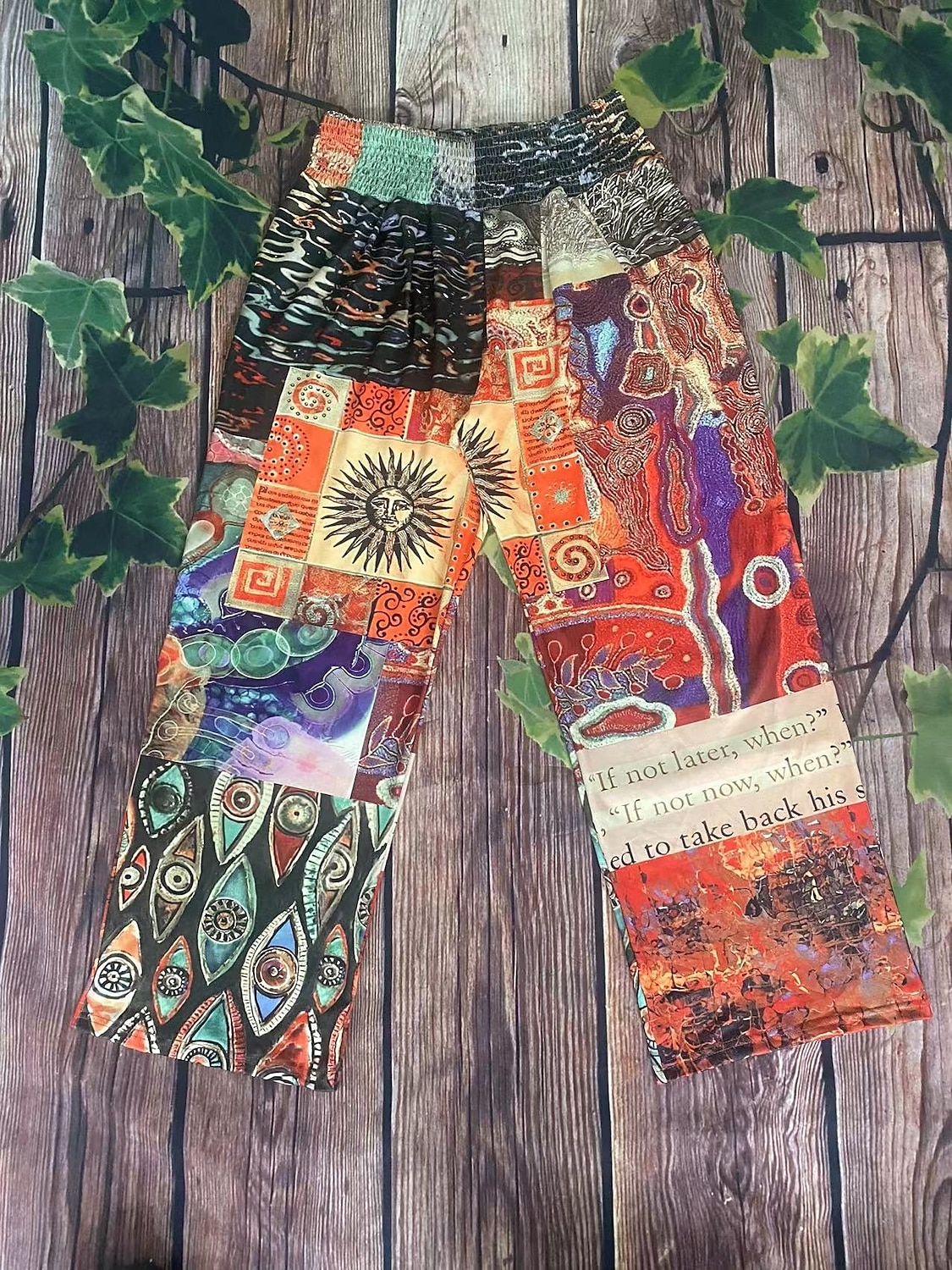 Women's Cropped Pants Casual Full Length Natural Printing Comfortable Micro-elastic Casual Daily Pink Blue Orange Spring Loose Fit 2025 - $19.99 –P8
