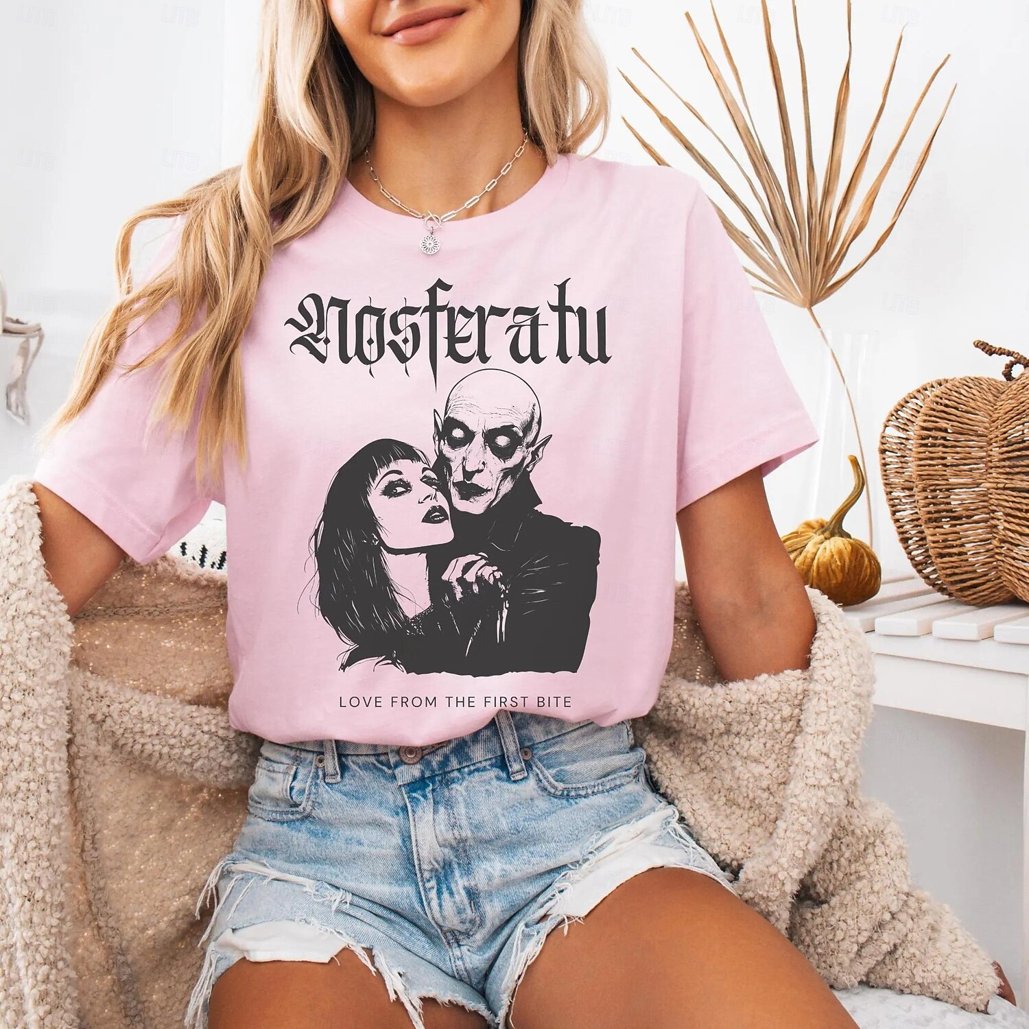 Nosferatu Wampir Drakula Koszulkowy Koszulka Charakter Graficzny Na Męskie Damskie Dla obu płci Dla dorosłych Bal maskowy Tłoczenie na gorąco Codzienne 2025 - $15.49 –P6