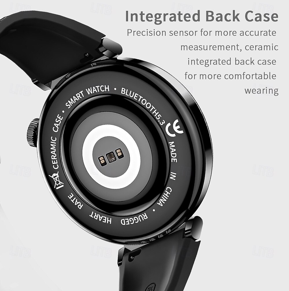 2025年 696 JSWatchCT5mini スマートウォッチ 1.3 インチ スマート·ウォッチ ブルートゥース 歩数計 着信通知 睡眠サイクル計測器 と互換性があります Android iOS 女性 男性 防水 メディアコントロール メッセージ受信通知 IP68 40mmの時計ケース  コレクション – $62.99 –P6
