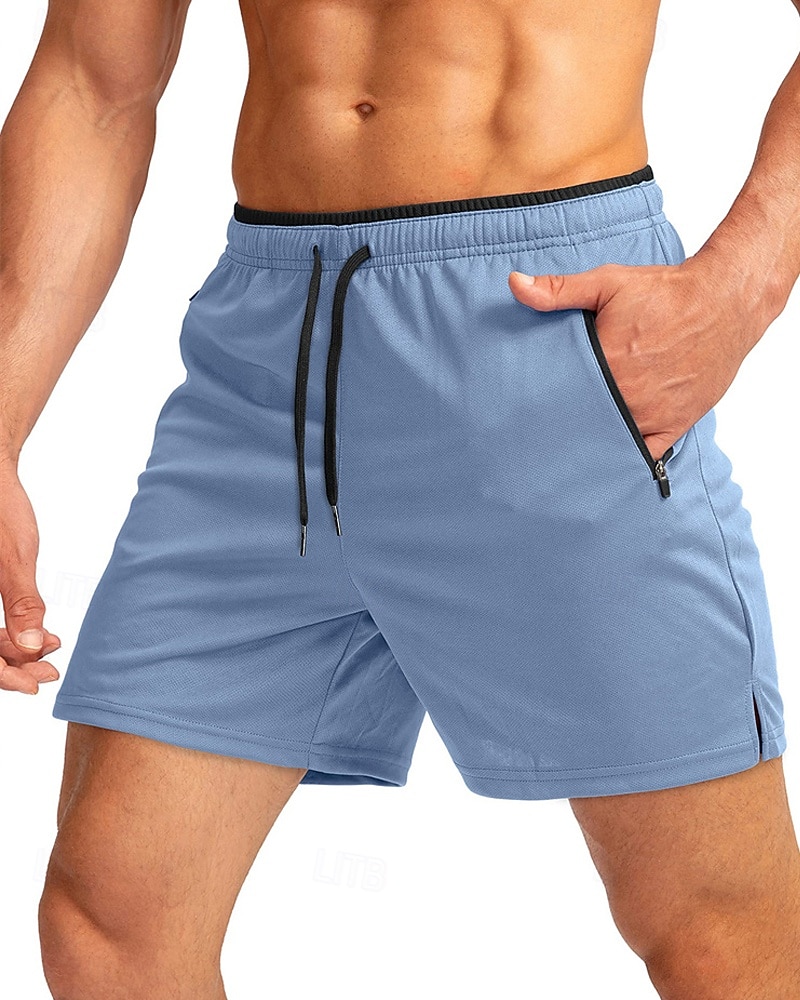 Homme Short actif Shorts de survêtement Shorts Shorts d'été Cordon de serrage Avec Poches Taille Élastique Uni Confort Court Quotidien Sport en Plein Air Sortir Mode Occasionnel bleu marine Kaki de 2026 ? $18.99 –P3