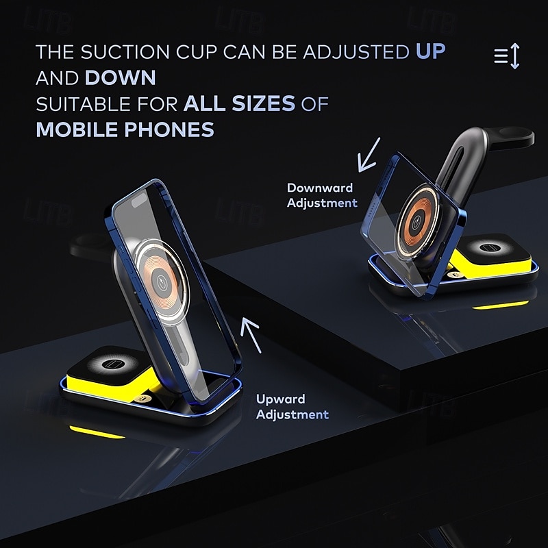 Wireless Charger Wireless Charging Station 4 in 1 For iPhone 13/13 mini / 13 Pro / 13 Pro Max iPhone 12/12 mini / 12 Pro / 12 Pro Max Galaxy Buds / Galaxy Buds+ 2025 - $45.99 –P1