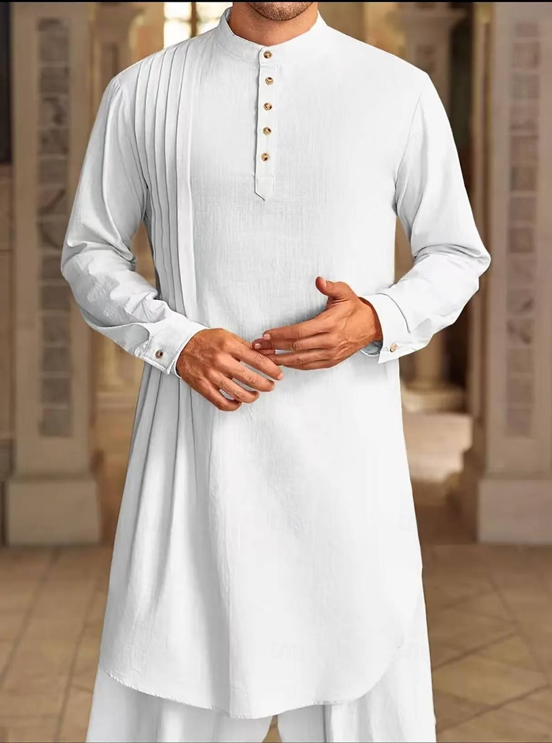 Férfi Vászon ing Dubai iszlám arab muszlim Ramadan Felnőttek Akrobatatrikó / Egyrészes 2025 - $32.99 –P1