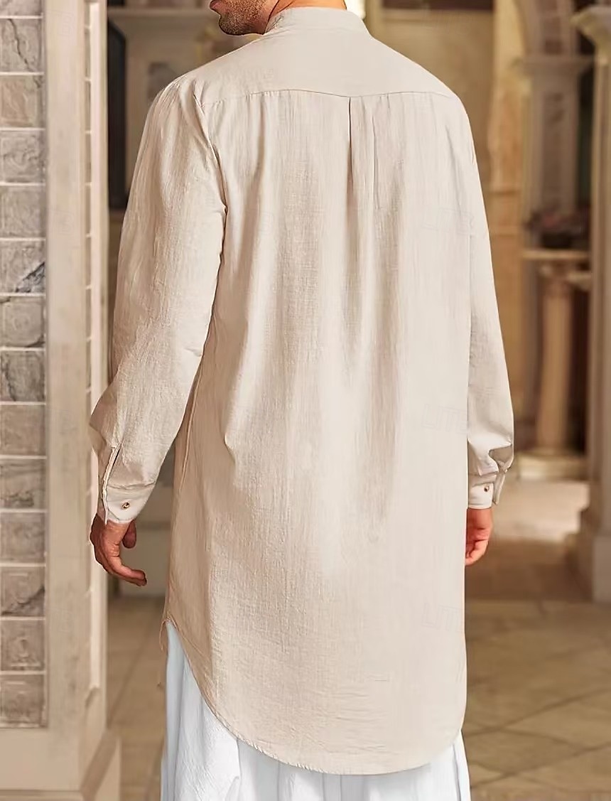 Férfi Vászon ing Dubai iszlám arab muszlim Ramadan Felnőttek Akrobatatrikó / Egyrészes 2025 - $32.99 –P13