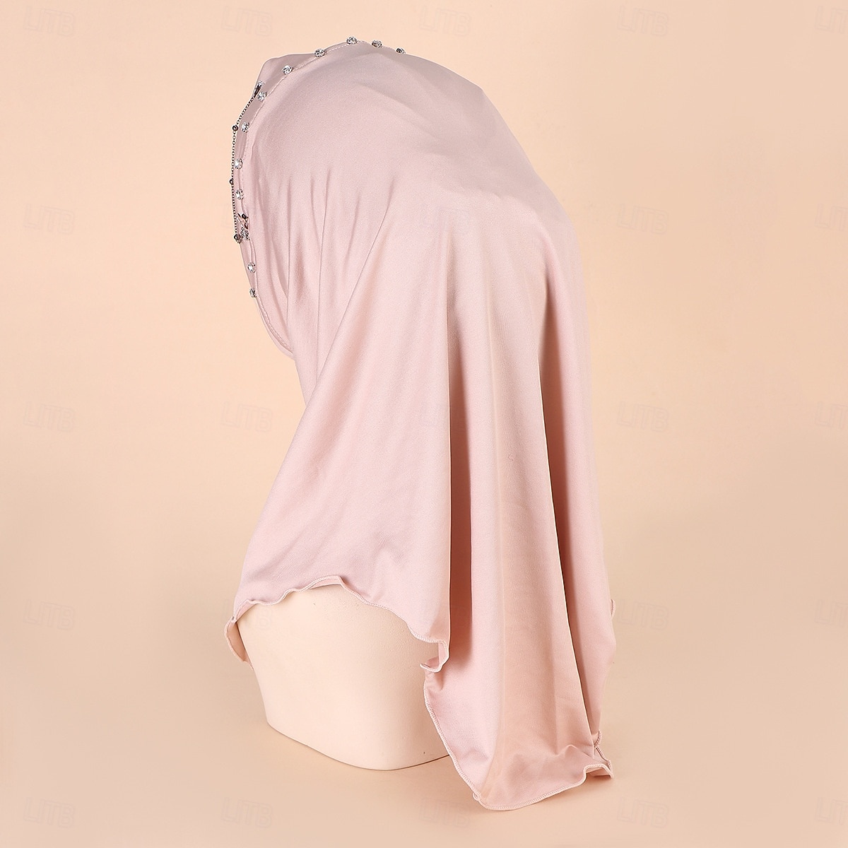 Dame Hodeinnpakninger Hijab skjerf Hodeskjerf Religiøs Dubai islamsk Arabisk Muslim Ramadan Voksne Halstørklæ 2025 - $24.99 –P4
