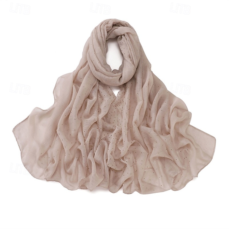 mode simple bali gaze ciel étoilé forage chaud longue écharpe respirante douce femme foulard écharpe cape extérieur de 2025 ? $21.99 –P19