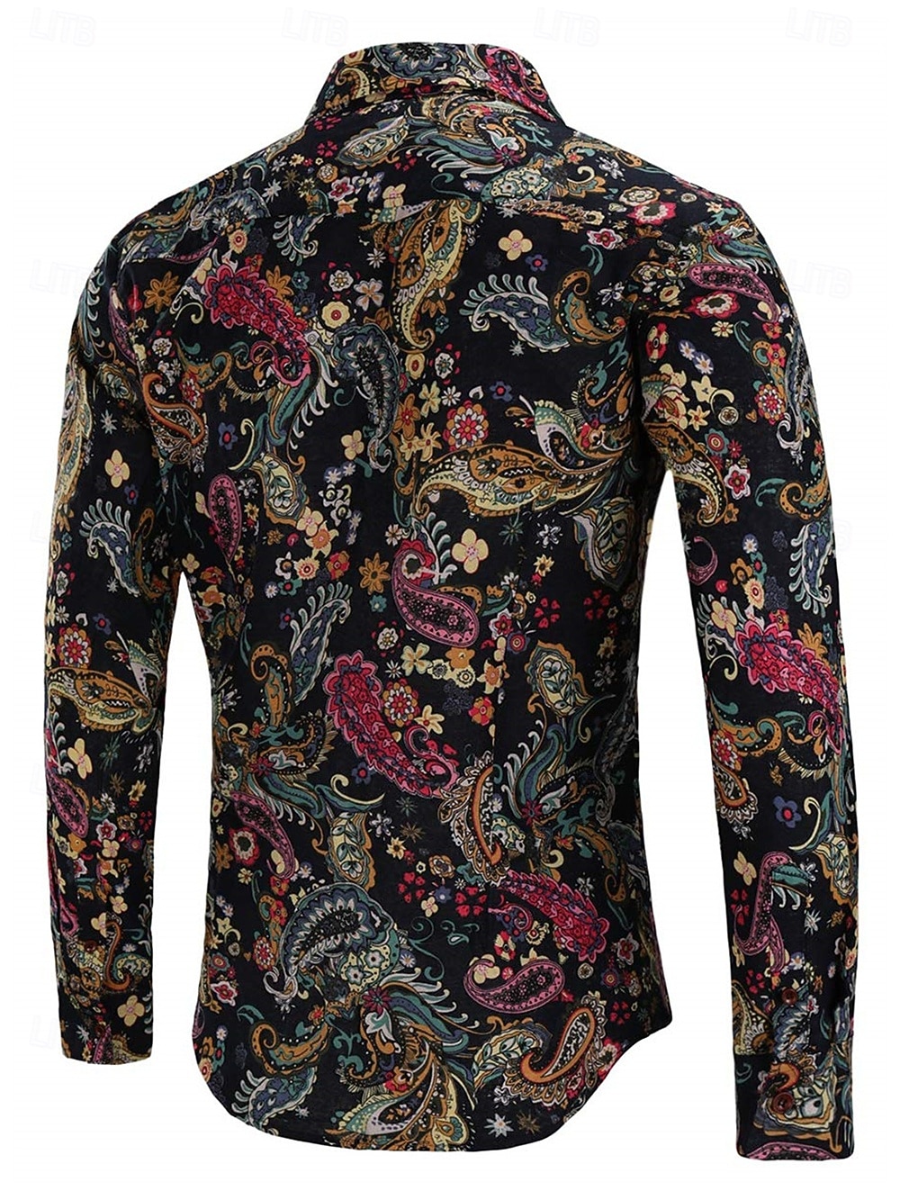 Ρετρό / Βίντατζ Δεκαετία '70 Πουκάμισο Χίπισσα Λαχούρι Φανταχτερή Φόρεμα Ανδρικά Πάρτι Καθημερινά Ρούχα Παρέλαση Υπερηφάνειας Ενηλίκων Πουκάμισο 2026 - $21.99 –P11