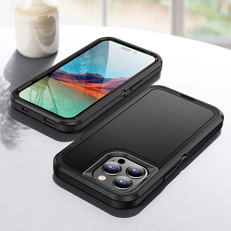 telefon Maska Pentru iPhone 16 Pro Max Plus iPhone 15 Pro Max Plus iPhone 14 13 12 11 Pro Max Plus Capac Spate Anti Șoc Retro TPU PC 2025 - $14.99 –P1