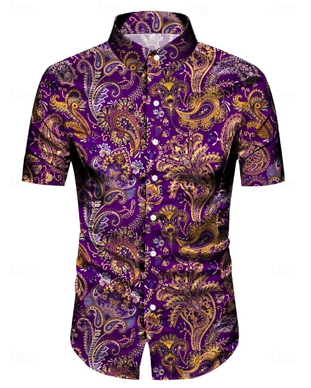Retro 70. léta Tričko Aloha košile Hippie Kašmírový vzor Pánské Dovolená Párty Pride Parade Dospělé Tričko 2025 - $20.99 –P5